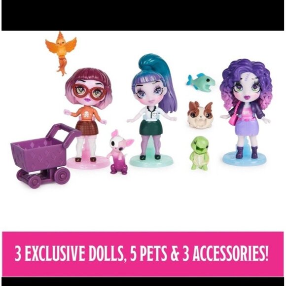 Zombaes Forever Wild Vibes Abandoned Customizable Pet Shop Doll Playset NEW - Picture 6 of 10